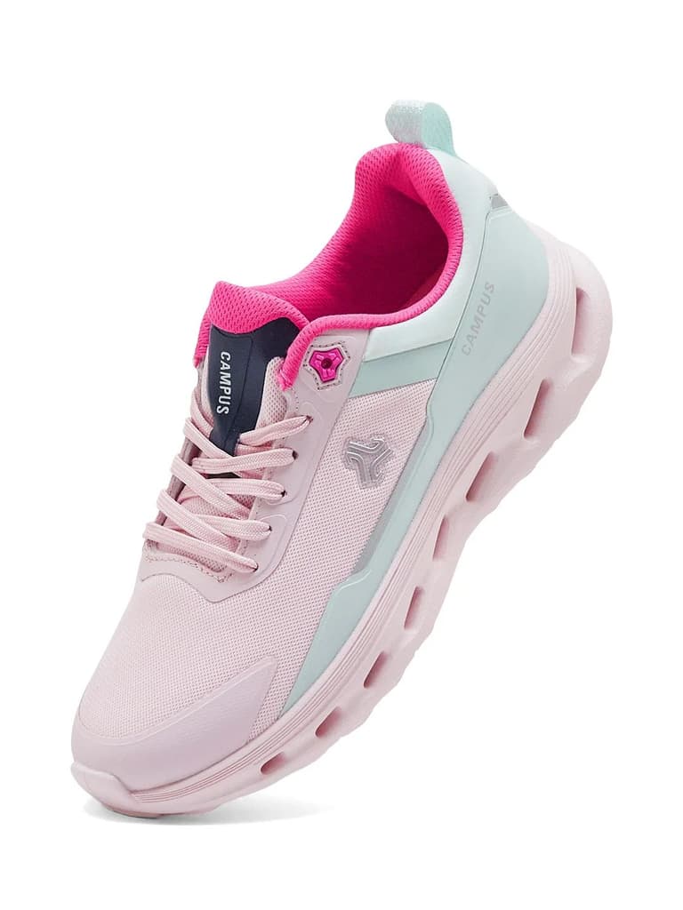CYMBAL Pink Women's Running Shoes — photo 3