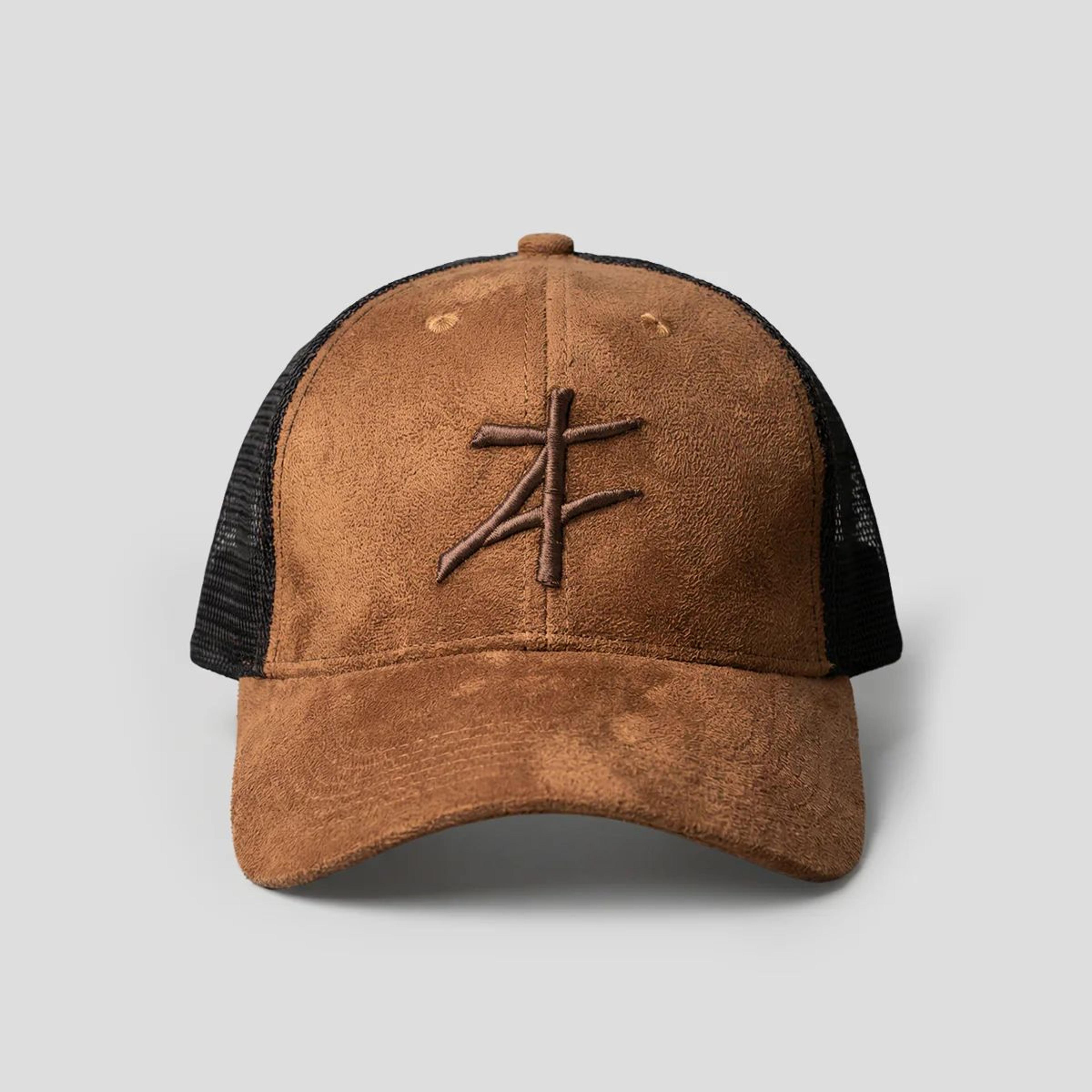 Suede Flex Trucker Cap