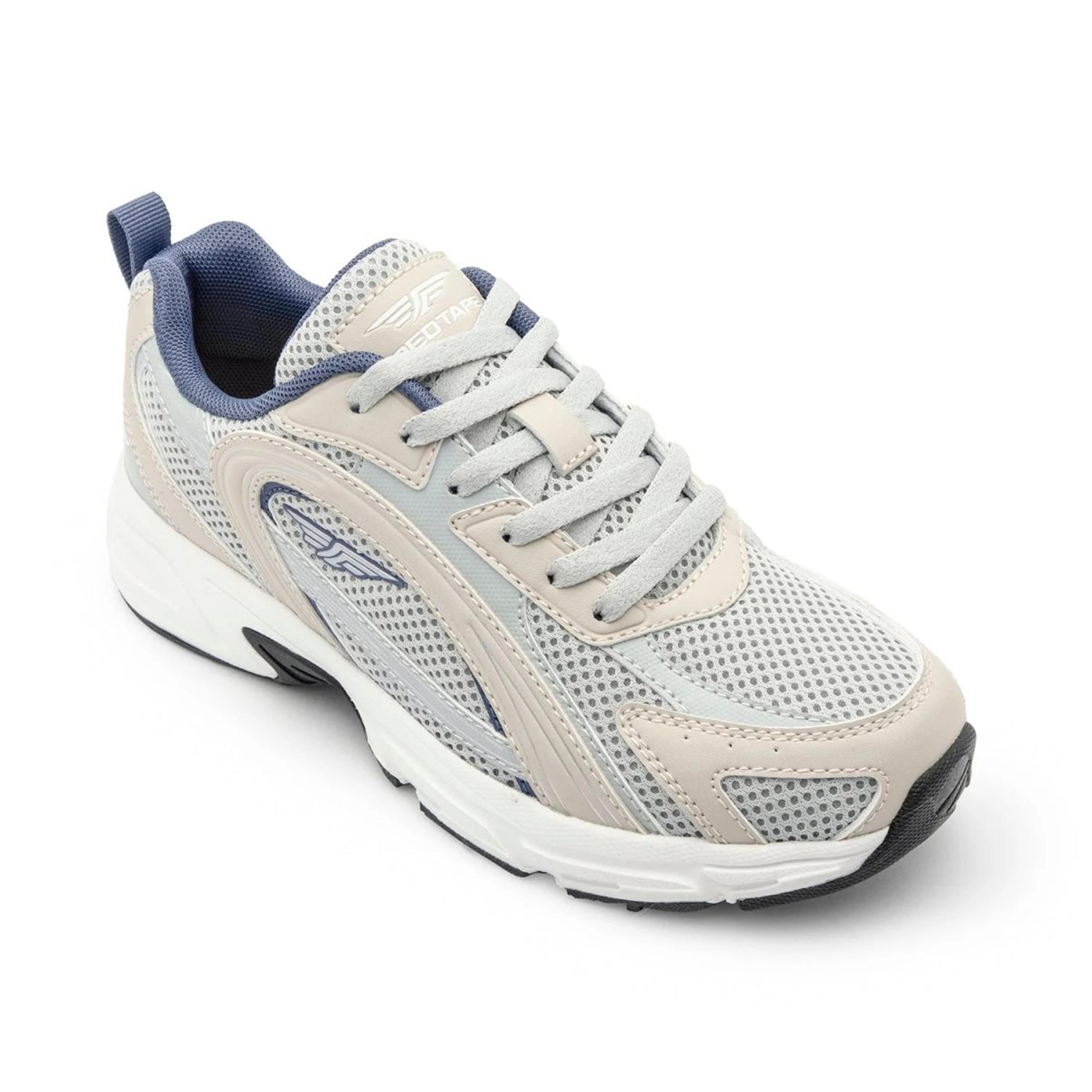 Casual Shoes for Women in Grey and Beige | Low-Cut Lifestyle Shoes.