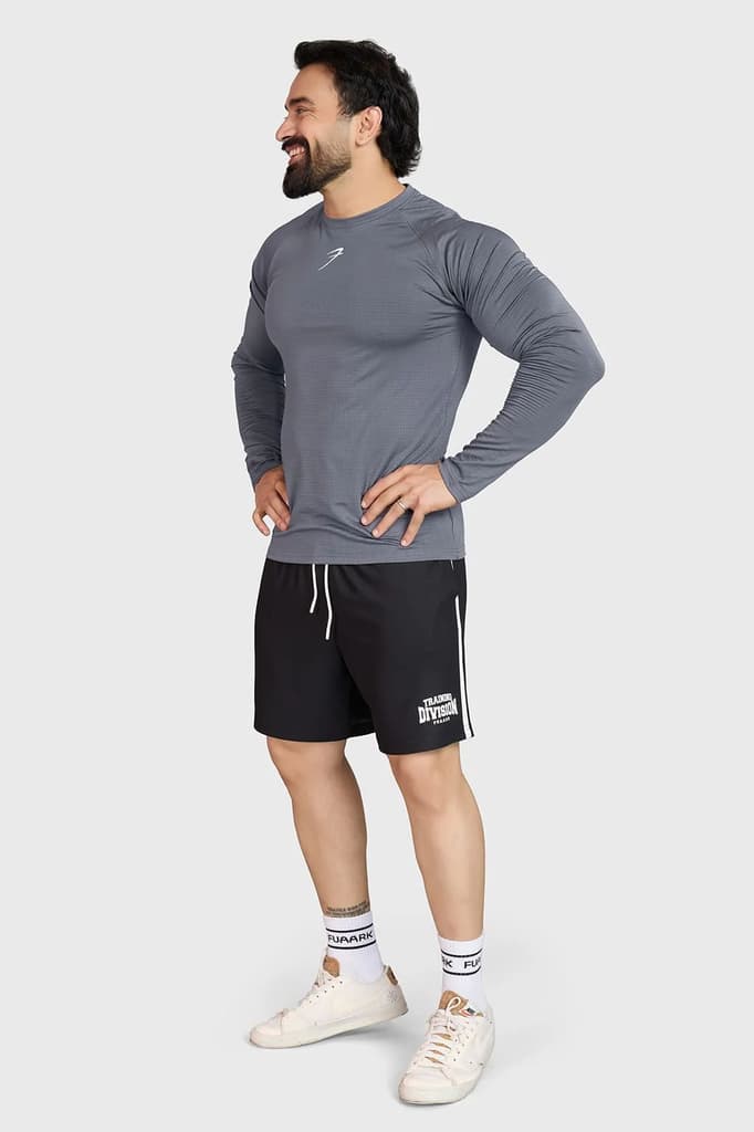 Midnight Fullsleeves T-shirt Light Grey — photo 2
