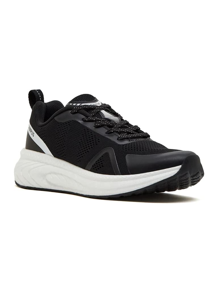 MOTIVE Black Men's Running Shoes — Black / 6