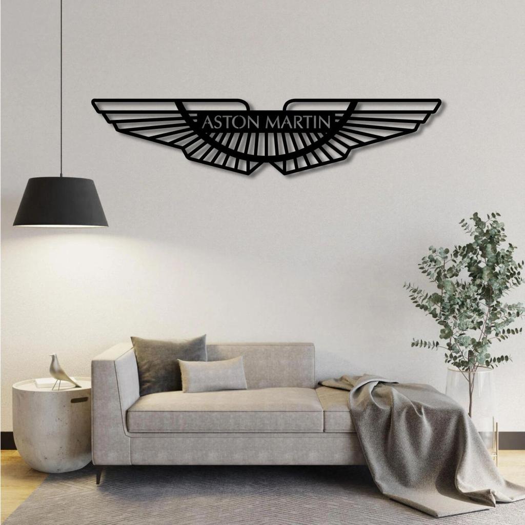 ASTON MARTIN F1 TEAM LOGO METAL WALL ART — photo 2