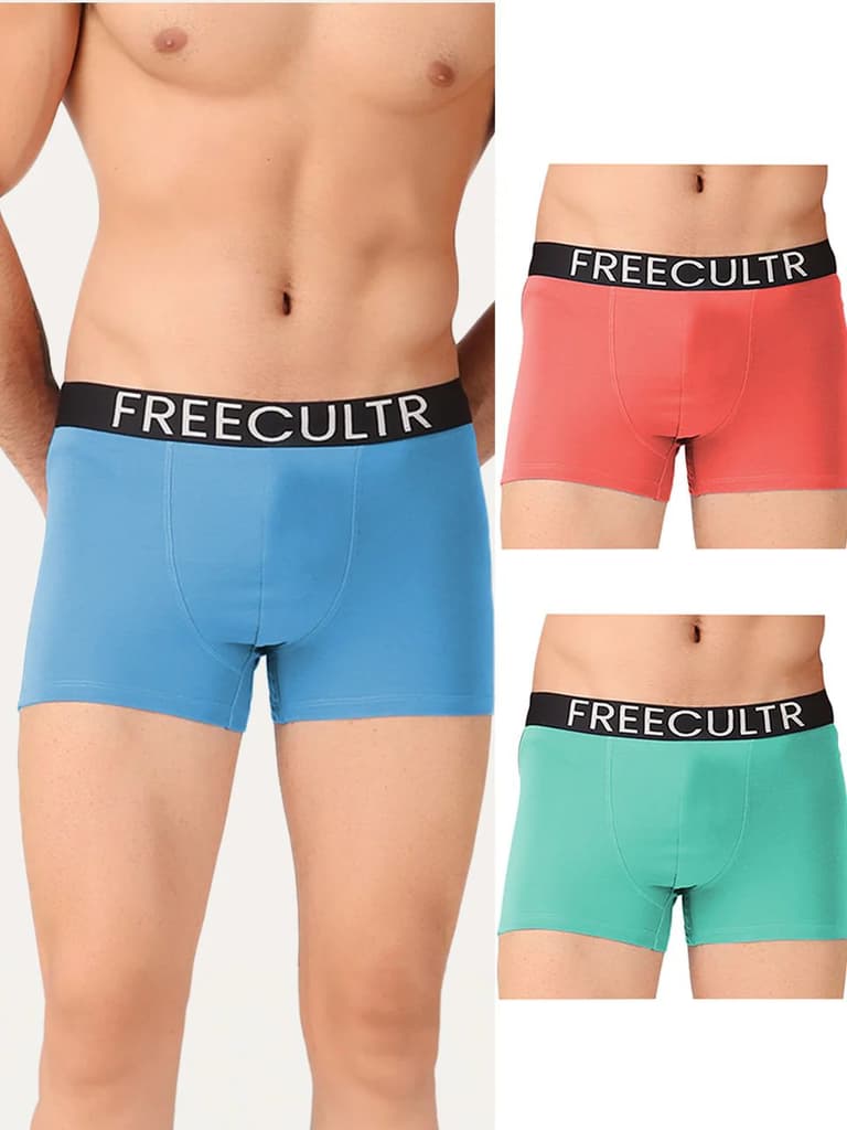 Men's Organic Cotton Trunks Pack of 3 — photo 12