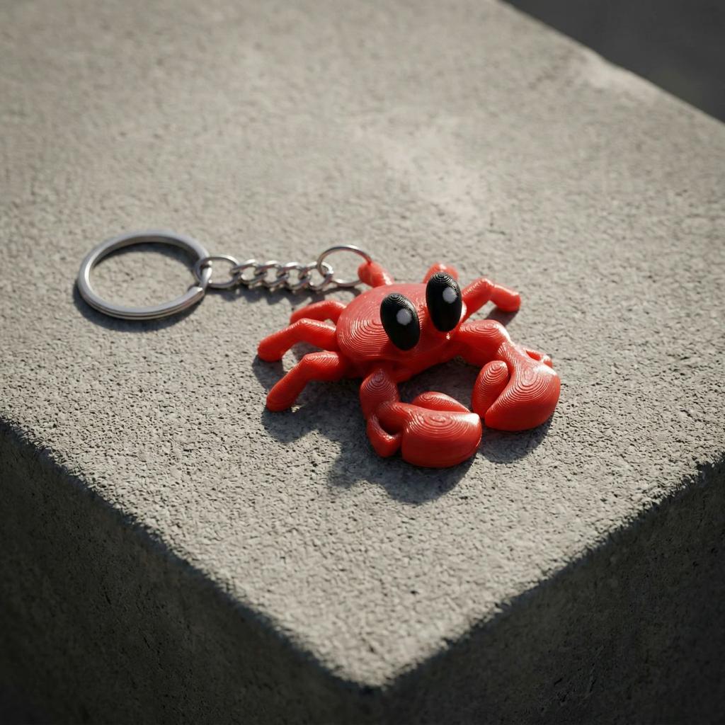 Crab Keychain