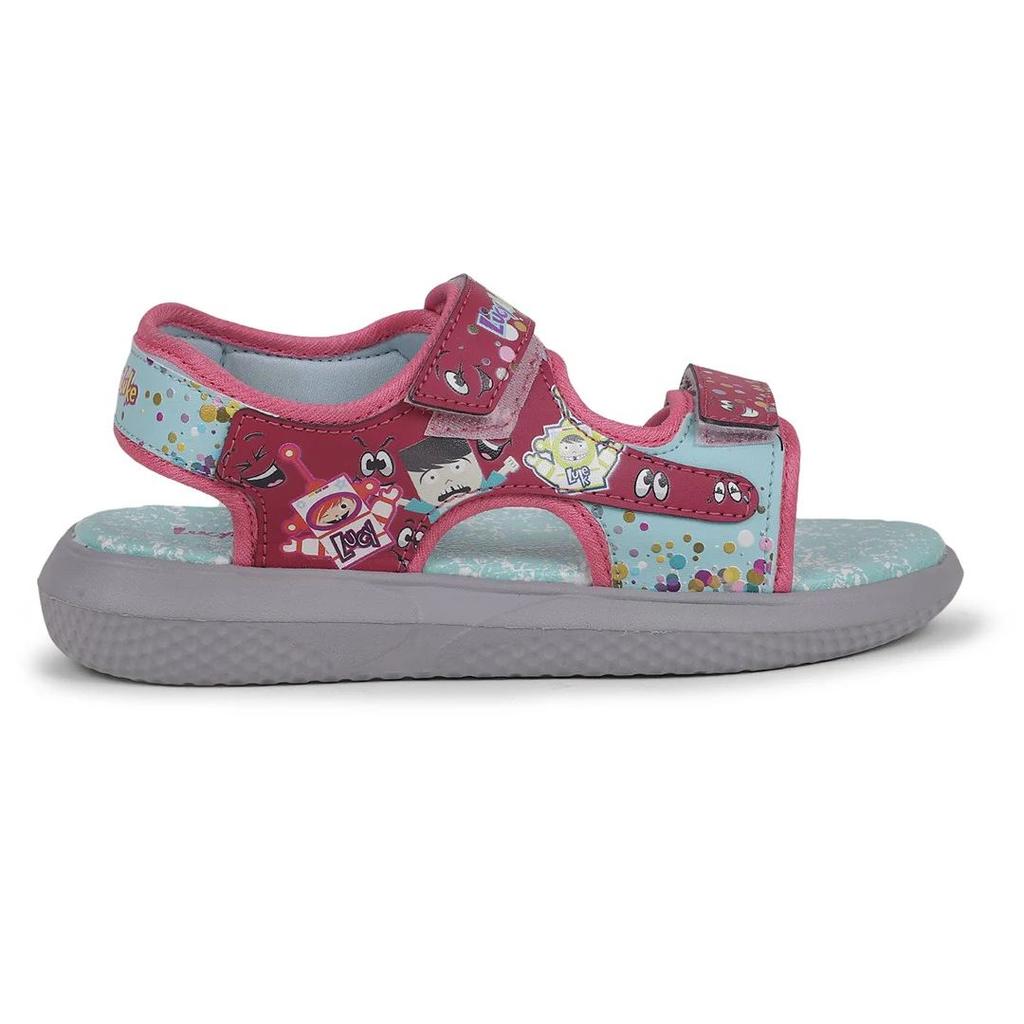 Lucy & Luke Pink Casual Sandal For Kids HIPPO-18 By Liberty — photo 2