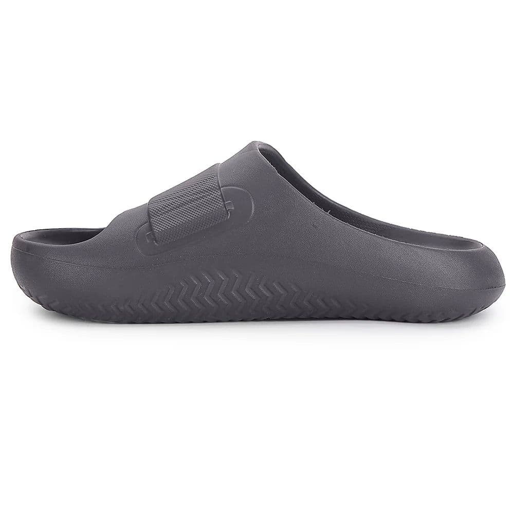 A-HA Dark Grey Casual Slides For Men DREAMWALKM By Liberty — photo 4