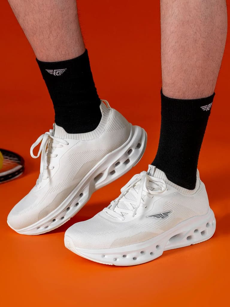 Sports Shoes for Men in White | Athleisure Shoes — photo 6