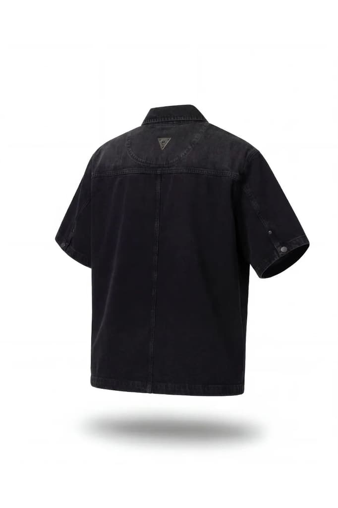Denim Short Sleeves Shirt — photo 2