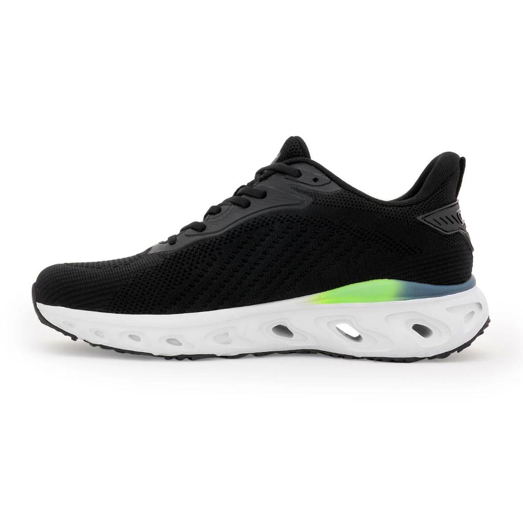 Athleisure Sports Shoes for Men in Black | Low-Cut Athleisure Shoes. — photo 3