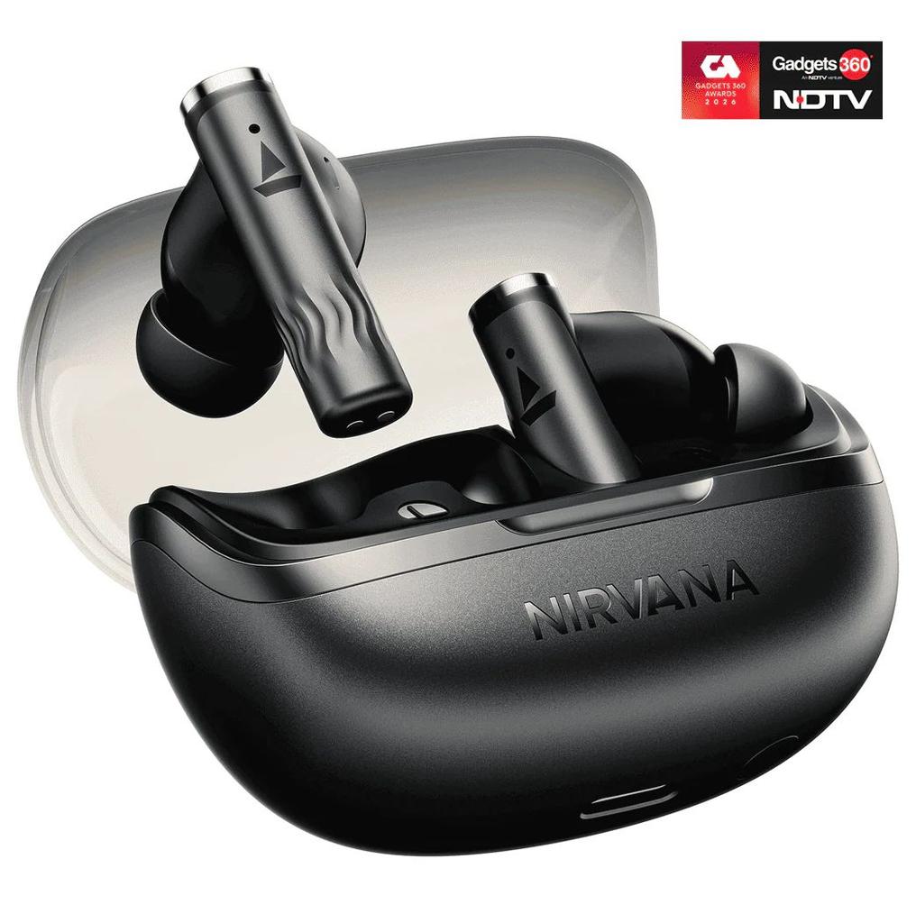 boAt Nirvana Zenith Pro | Wireless Earbuds with Spatial Audio, 80H Playback & 50dB Hybrid Adaptive ANC "Awarded Best TWS by Gadgets 360" — photo 2