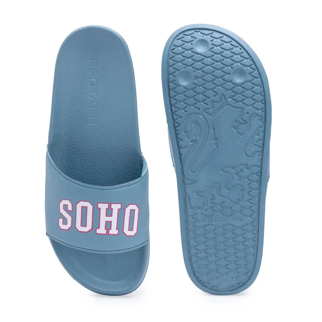 Womens Sliders in Sapphire Blue | Casual Pool Sliders — photo 5