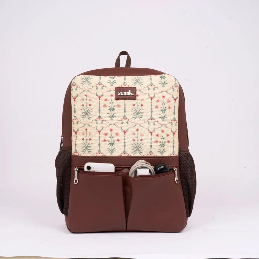 Taj Nakashi Office Backpack (Brown) — photo 2