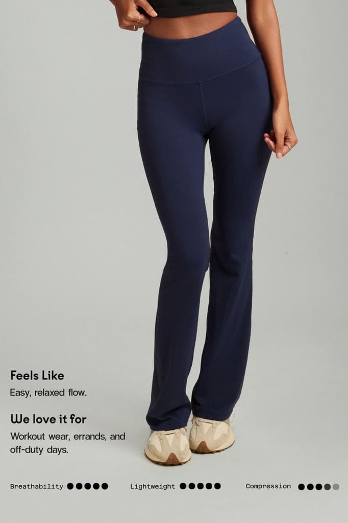 Midnight Blue OnTheGo Flare Pants — photo 3