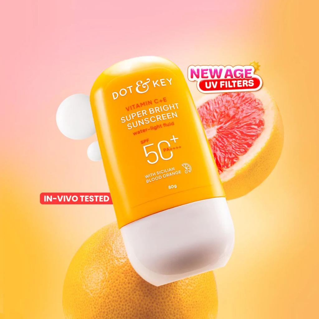 Vitamin C + E Sunscreen SPF 50+ PA++++ With New-Age UV Filters — 80g