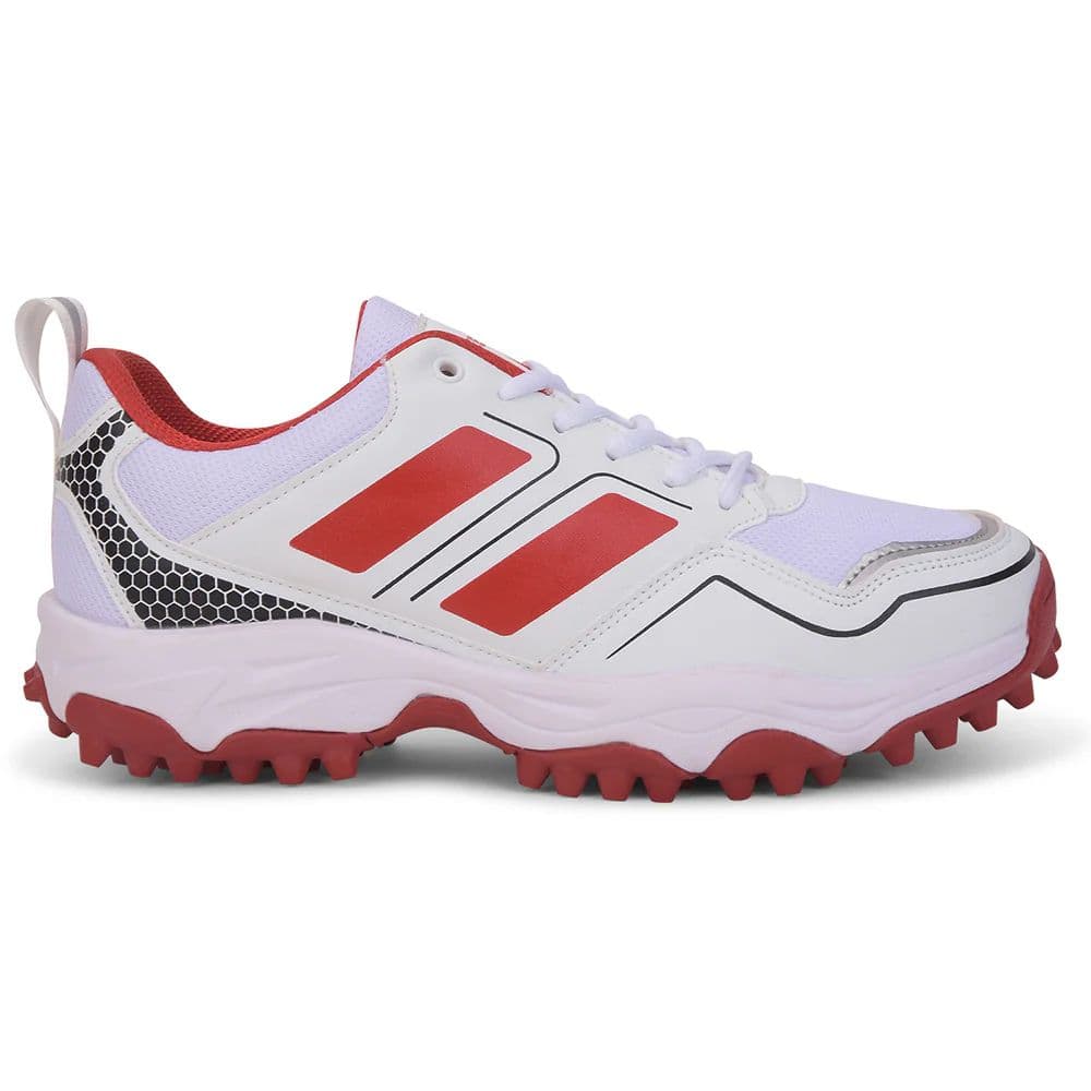 FREEDOM Red Sports Lace-Up Cricket Shoes For Men POWERPLAY By Liberty — photo 2