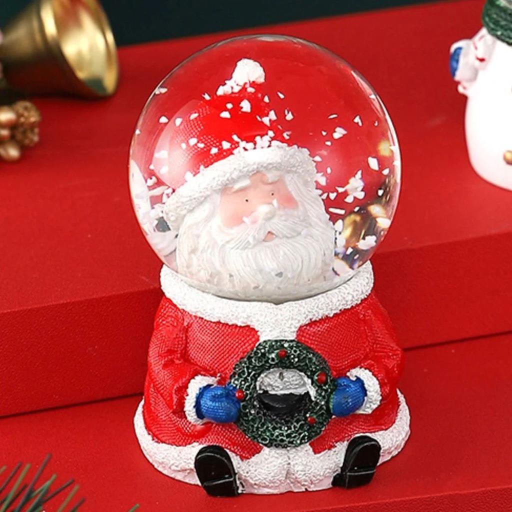 Santa Claus Snow Globe | Holiday Home Decor Gift Item — photo 2