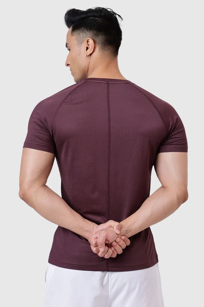 Dash T-shirt Raisin — photo 6