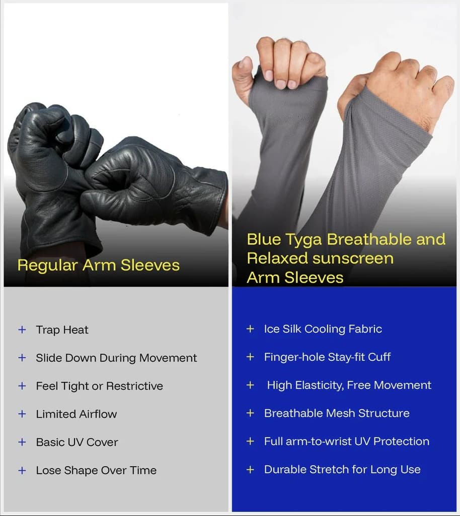 Breathable and relaxed fit sunscreen Arm sleeves — photo 7