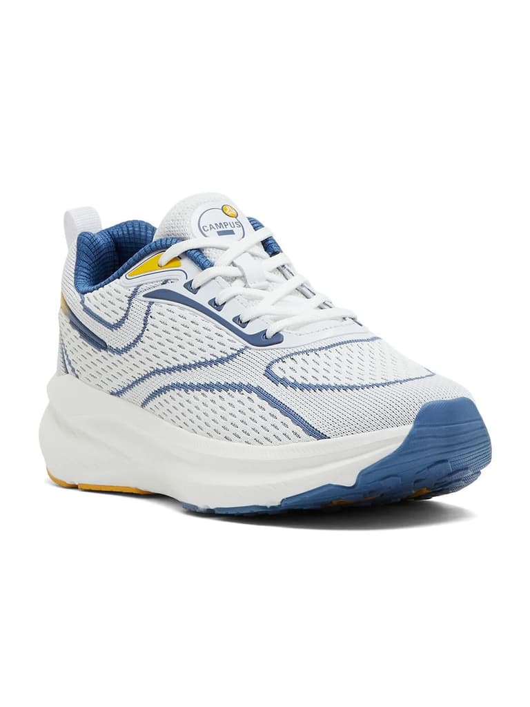 KRIVO White Men's Running Shoes — White / 6
