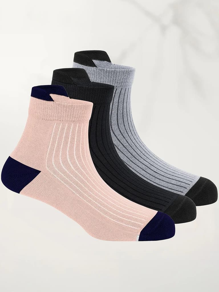 Bamboo Ankle Socks-Pack of 3 — photo 17