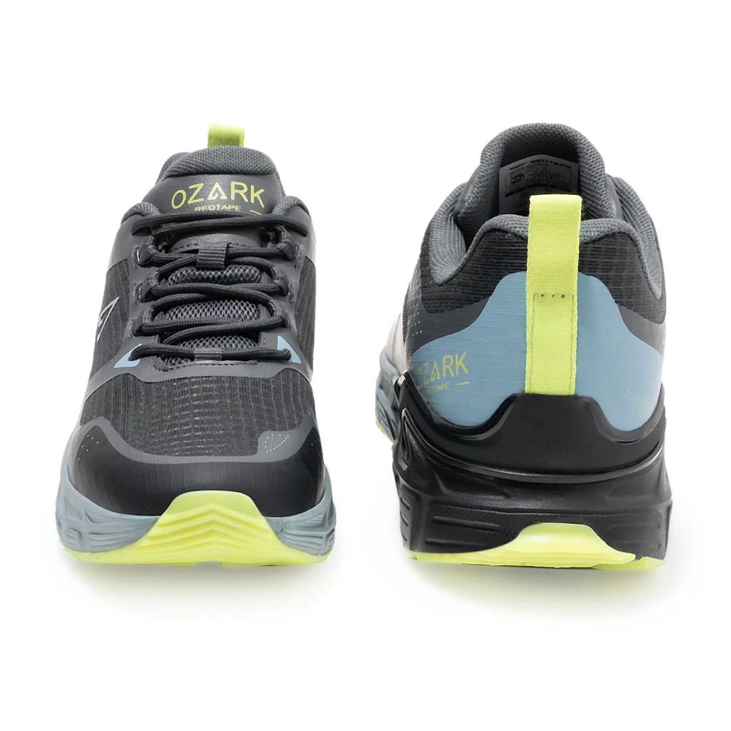 Blue & Black Trail Running Shoes for Men | Low-Cut Outdoor — photo 4