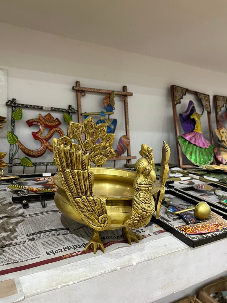 Golden Statue of a Bird | Sculpture | Gold | Gold