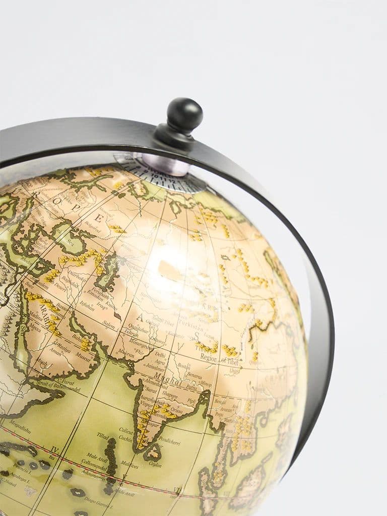 Westside Home Green Wooden Globe — photo 4