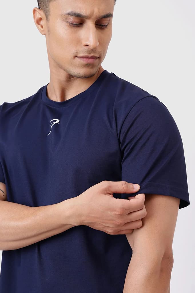 Pulse Running T-shirt Navy — photo 4