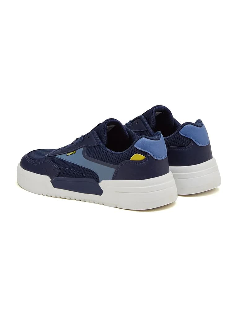SAVAGE Navy Men's Sneakers — photo 5