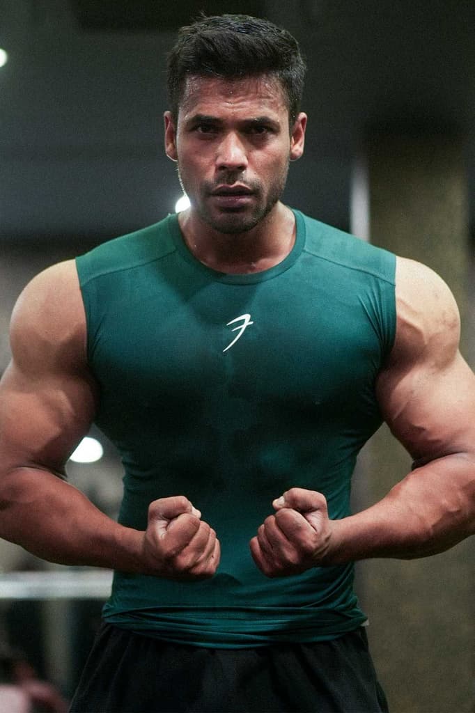 Compression Sleeveless Tank Emerald Green — S