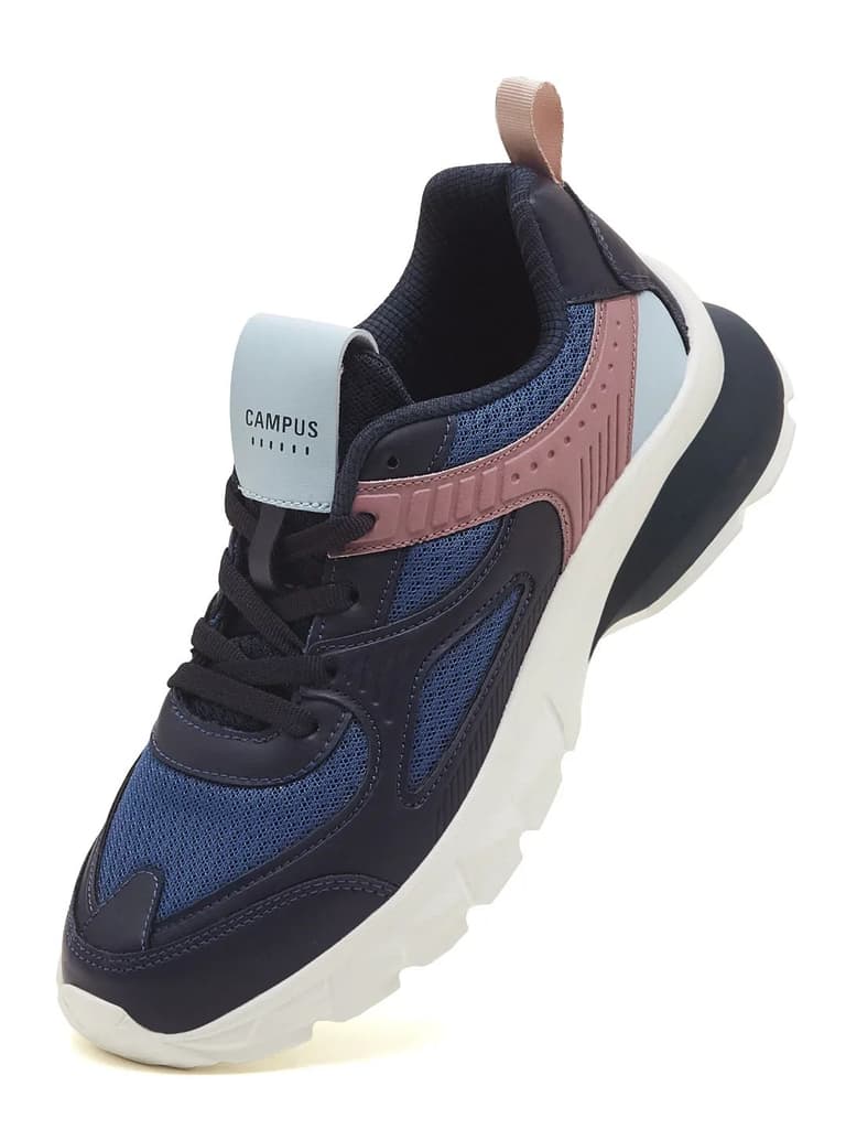 TRINO Navy Women's Sneakers — photo 3
