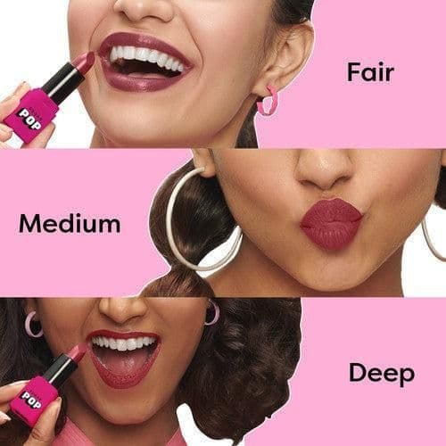SUGAR POP Satin Matte Lipstick 01 Daisy