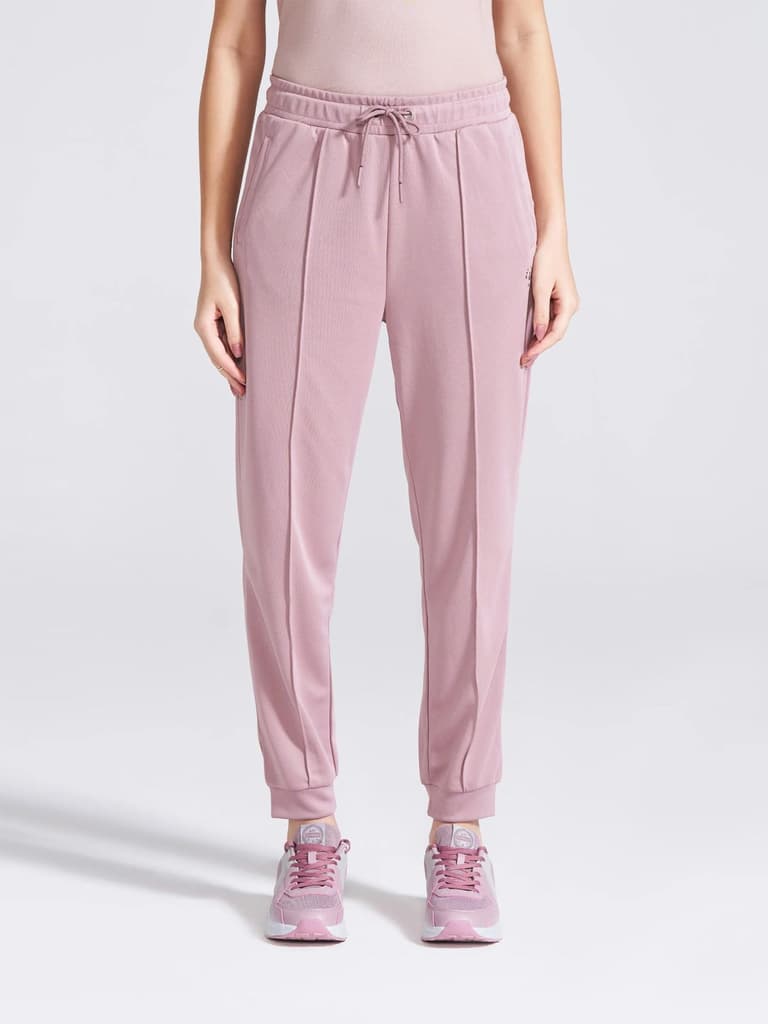 Women's Mauve Regular Fit Track Pants — photo 3