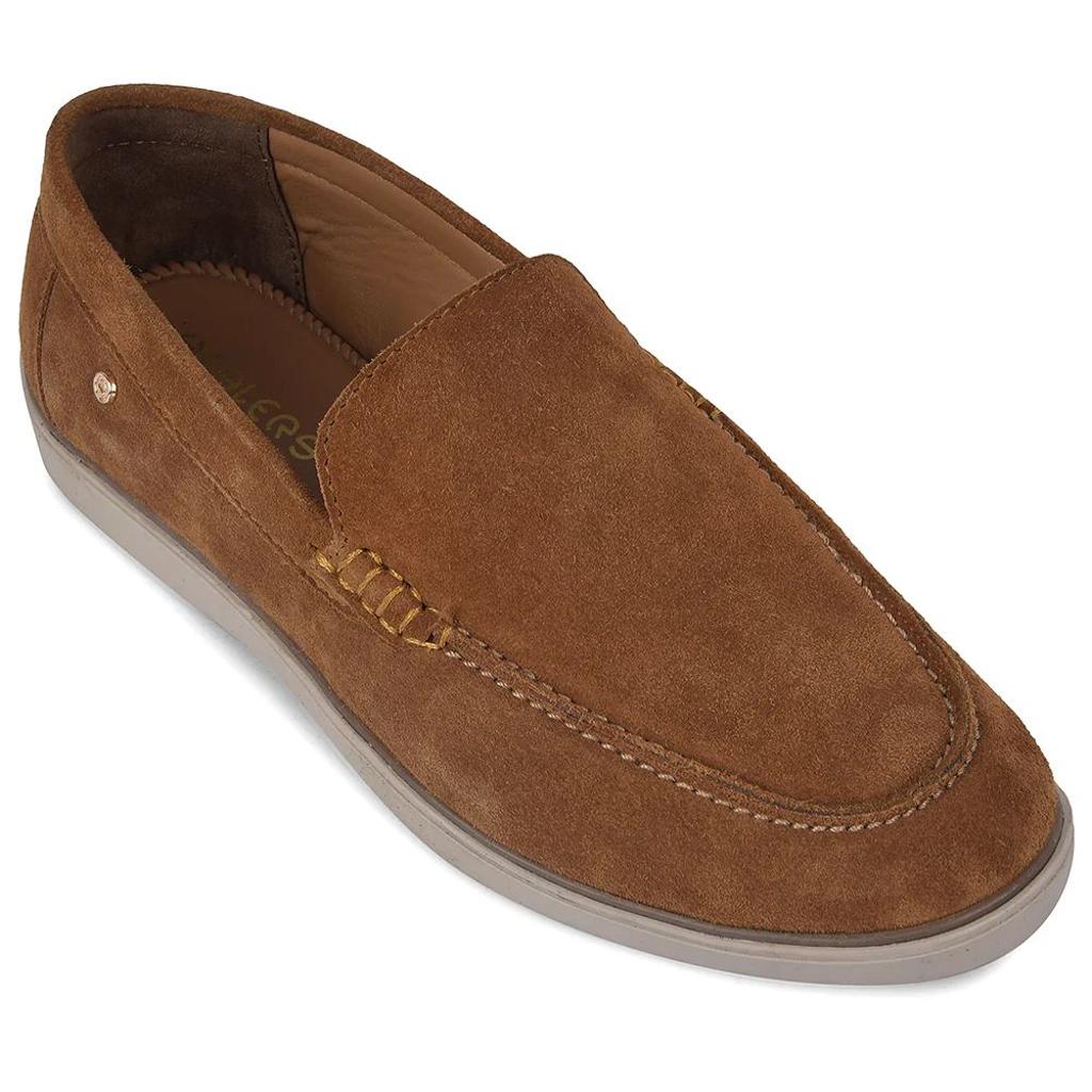 Healers BMR-11E Tan Casual Non Lacing Loafer Shoes for Men
