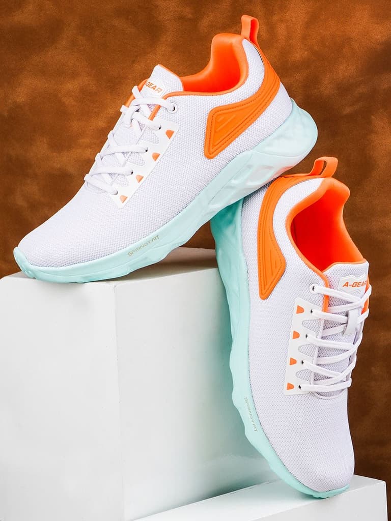 AGR-006 White Men's Sports Shoes — photo 5