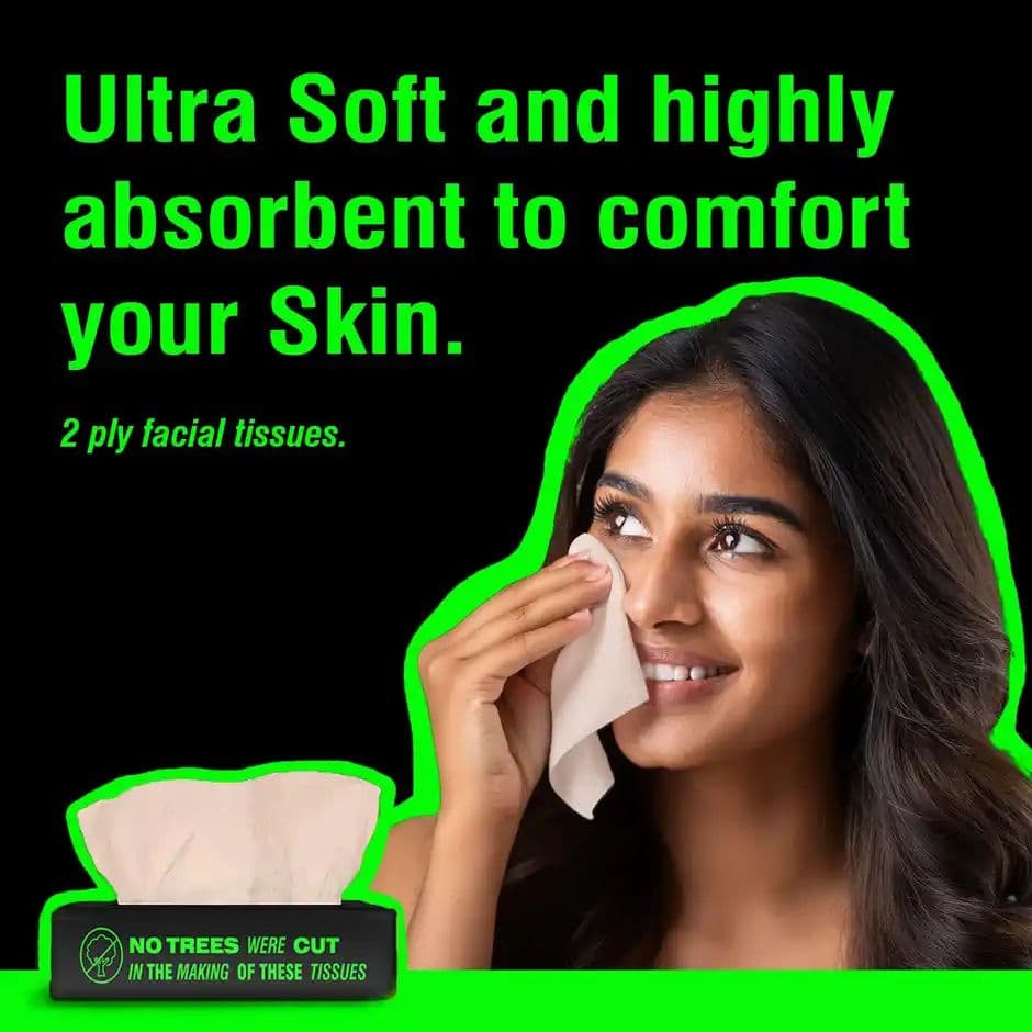 Beco Super Soft Facial Tissue Paper | 2 Ply — photo 2