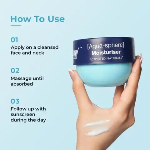 Aqua Sphere Moisturiser 48-Hour Hydration for All Skin Types