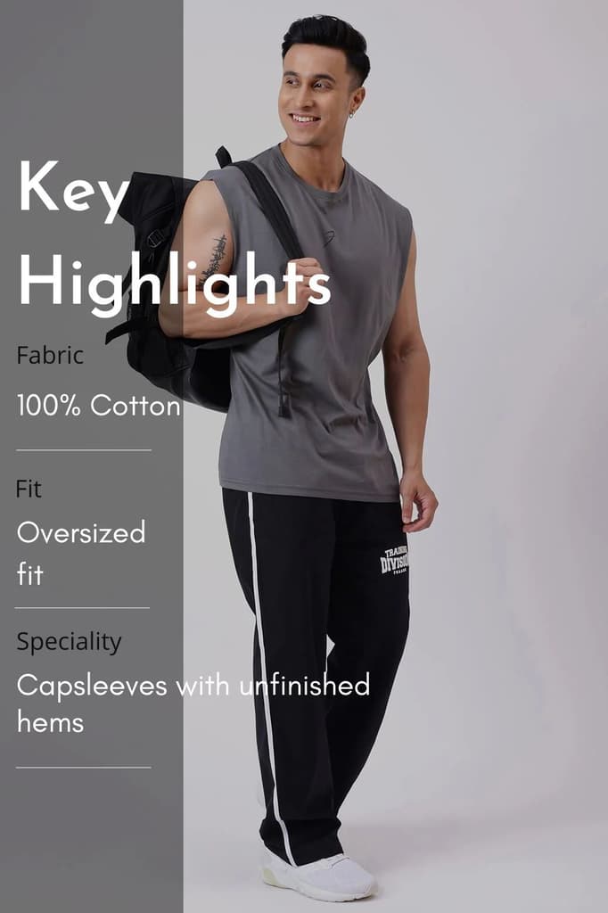 Brisk Capsleeves T-Shirt Grey — photo 6