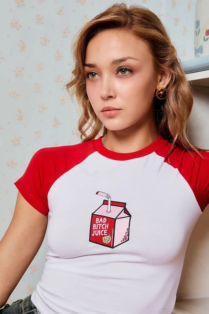 Bad Bitch Juice Baby Tee — photo 5