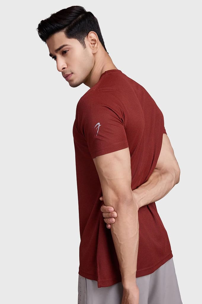 Checks Running T-shirt Salsa — photo 6