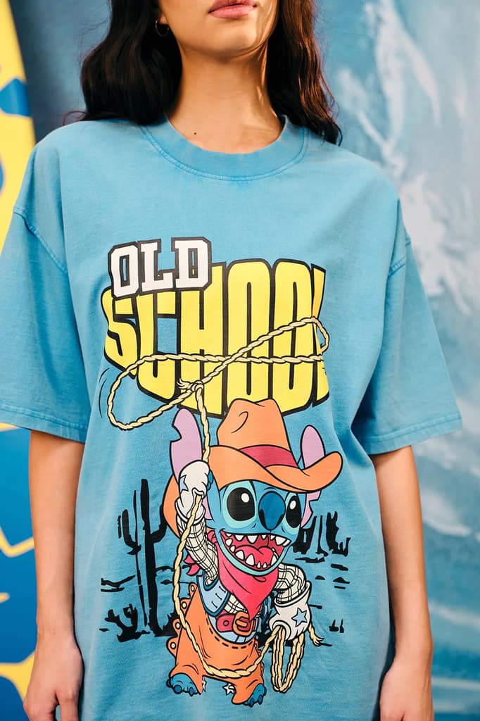 Old School Stitch Oversized T-Shirt — photo 4