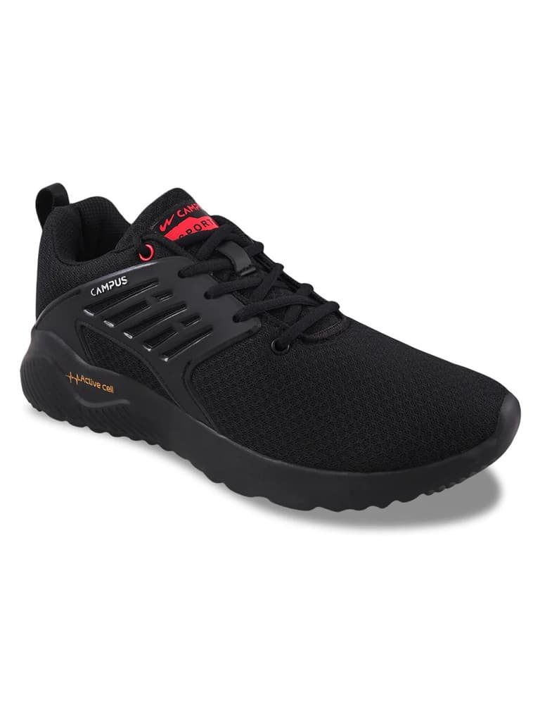 CRYSTA PRO Black Men's Running Shoes — photo 2
