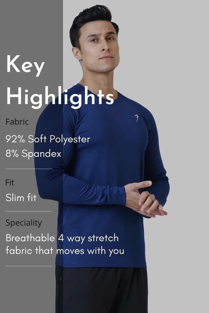 Rush Fullsleeves T-shirt Blue — photo 8