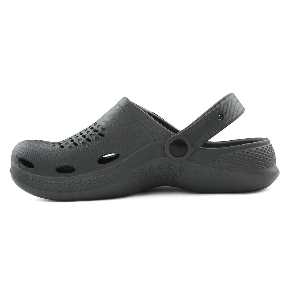 A-HA Grey Slingback Clogs For Men GMF-02E By Liberty — photo 3