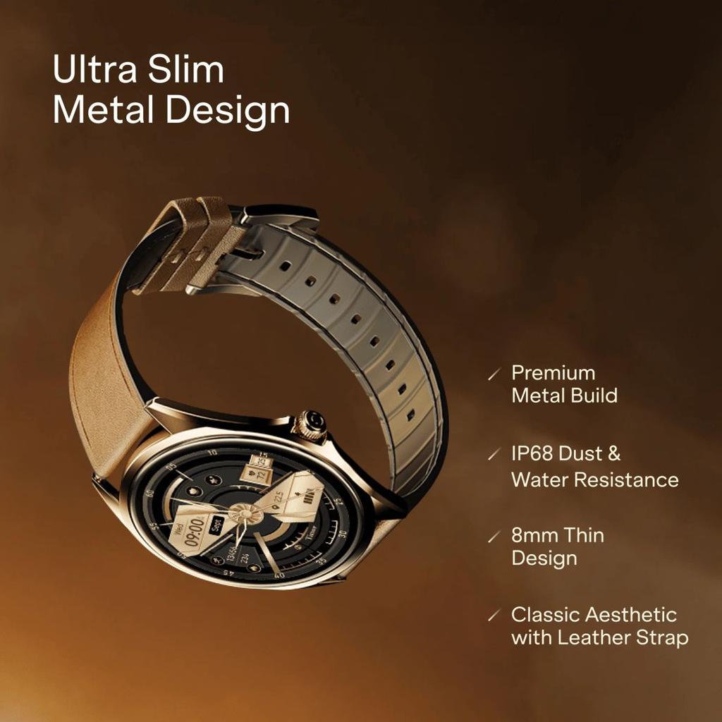 boAt Ultima Aeris | 1.43" AMOLED Smartwatch with 1000 Nits Brightness and Metal Design — photo 5
