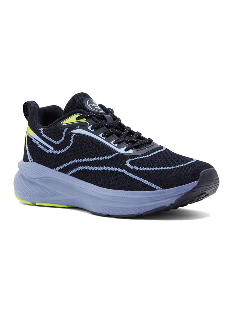 KRIVO Navy Men's Running Shoes — Navy / 6