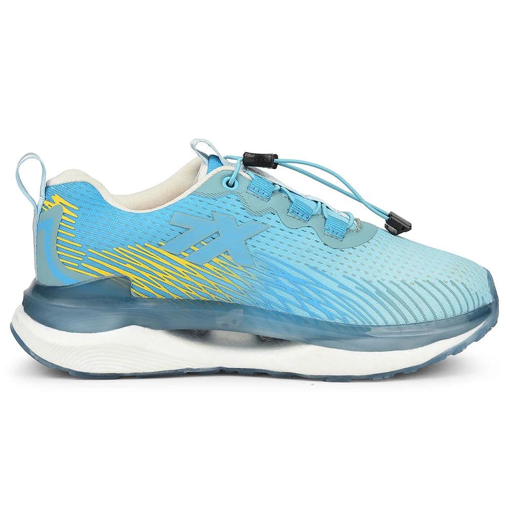 Leap7x Sky Blue Sports Lacing Running Shoes For Women CHELSY-3 By Liberty — photo 2