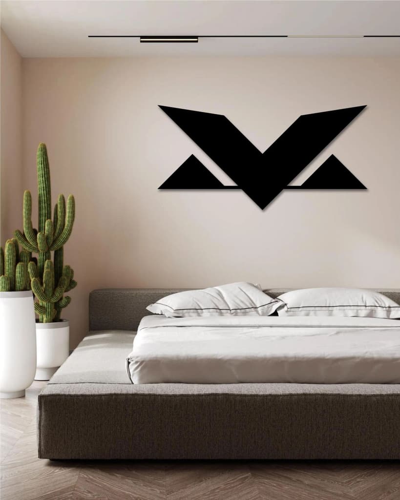 F1 MAX VERSTAPPEN LOGO METAL WALL ART — photo 3