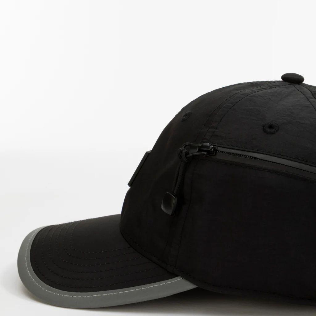 Foldable Outdoor Cap with Pocket // Black