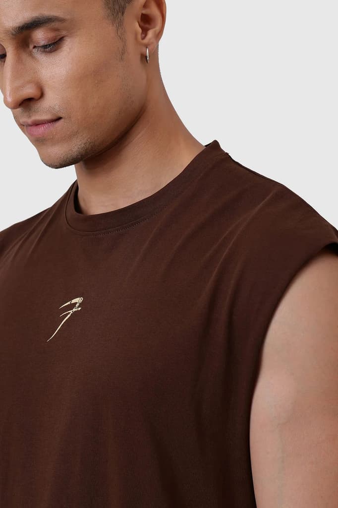 Brisk Capsleeves T-shirt Coffee — photo 3